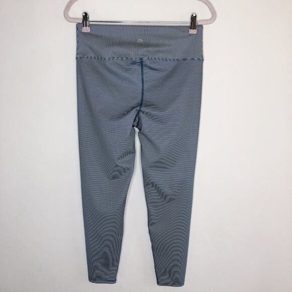 NWOT Nanette Lepore Activewear Celestial Striped Equator Crop Tights Leggings M - Picture 5 of 12